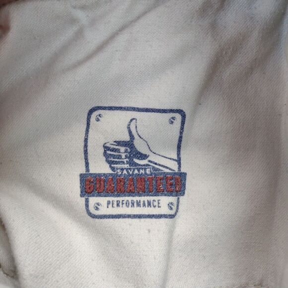 Savane Cargo Shorts Mens Size 40 Beige Gray Flap Pockets Belt Loops - Picture 13 of 13